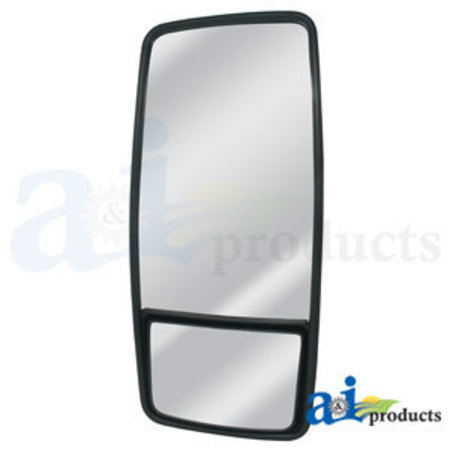 A & I PRODUCTS Mirror Head; LH Outer Rear View W/ Lower Wide Angle Mirror 20" x9" x7" A-RMV120LH